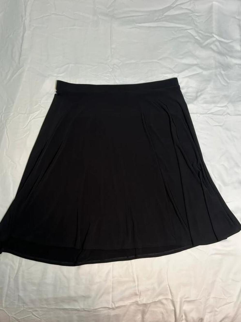George Black Knee Length XXL Skirt